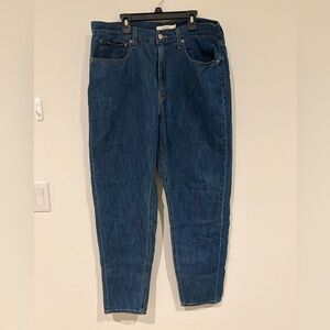 Levi's Dark Blue Straight Leg Jeans